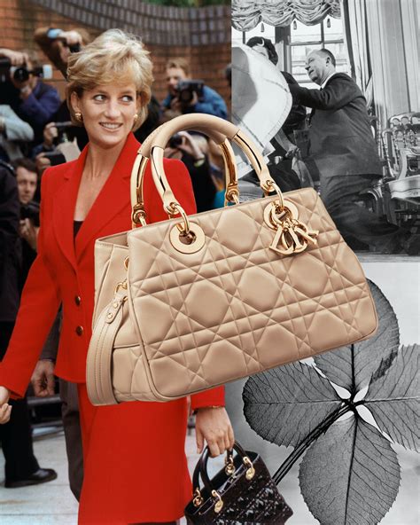 princess diana lady dior bag size|lady dior embroidered bag.